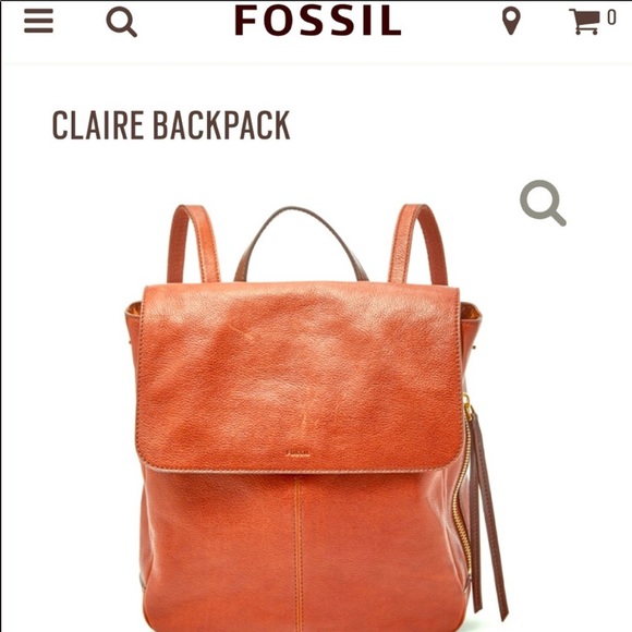 Fossil Handbags - Fossil Claire Backpack Purse